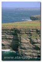 Cliffs in County Mayo